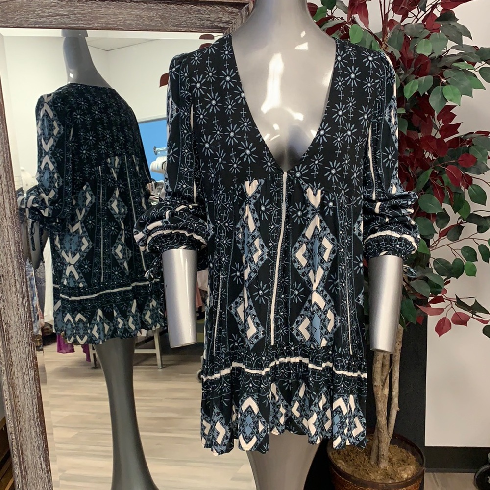 NWOT FREE PEOPLE TUNIC DRESS TOP